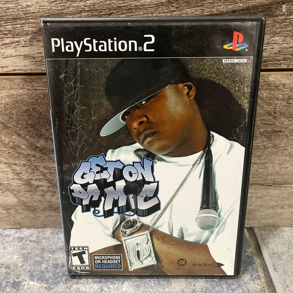 5 for $60 get on the mic PlayStation 2 game pS2